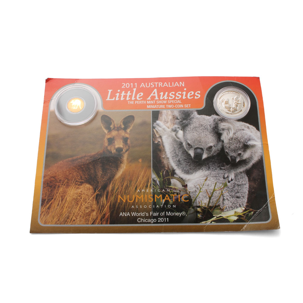 2011 Little Aussies Gold and Silver coin